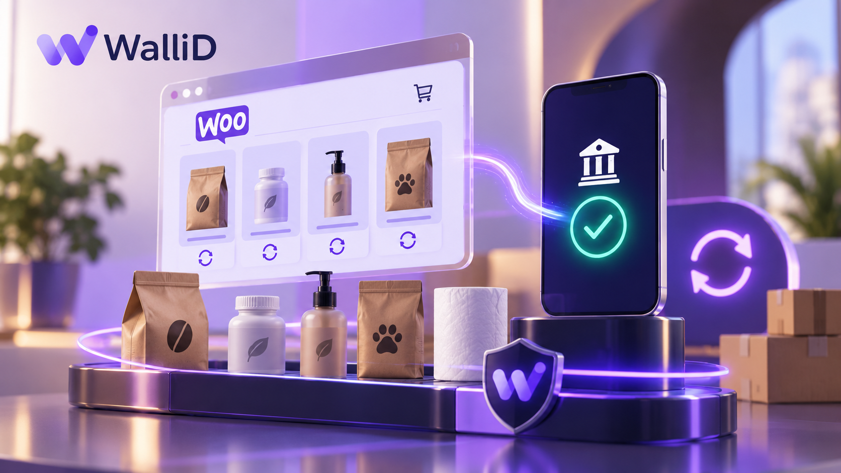 WooCommerce subscription products with Pay by Bank and WalliD